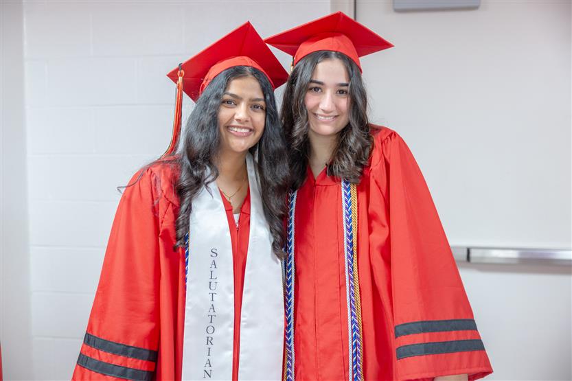 Students celebrate graduating